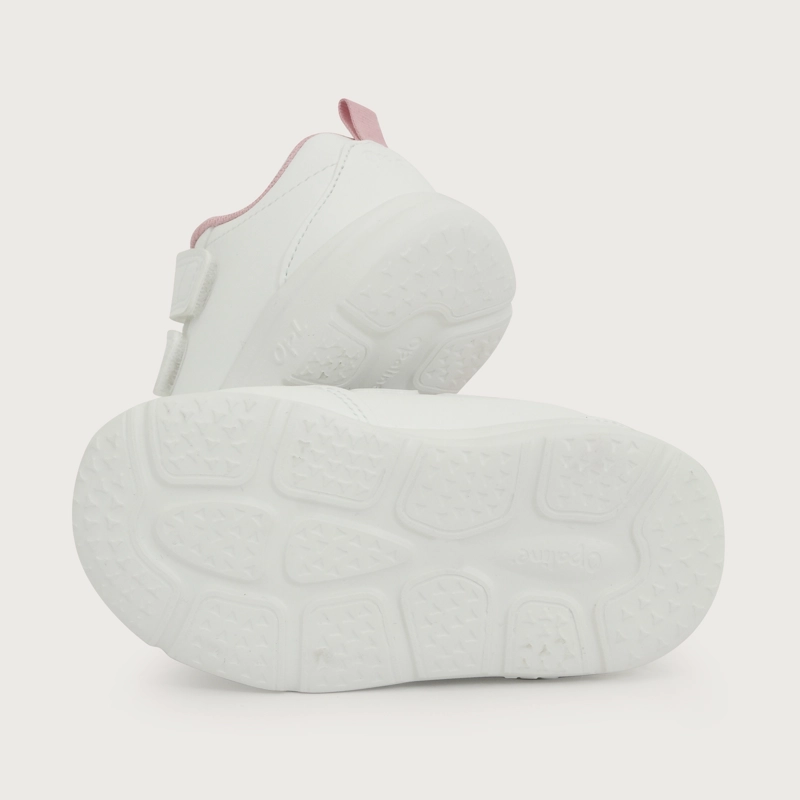 ZAPATILLA DEPORTIVA NIÑA VELCRO BLANCO - 3