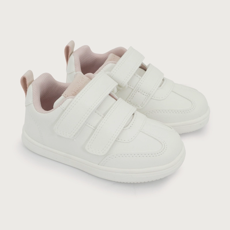 ZAPATILLA NIÑA VELCRO BLANCO - 1
