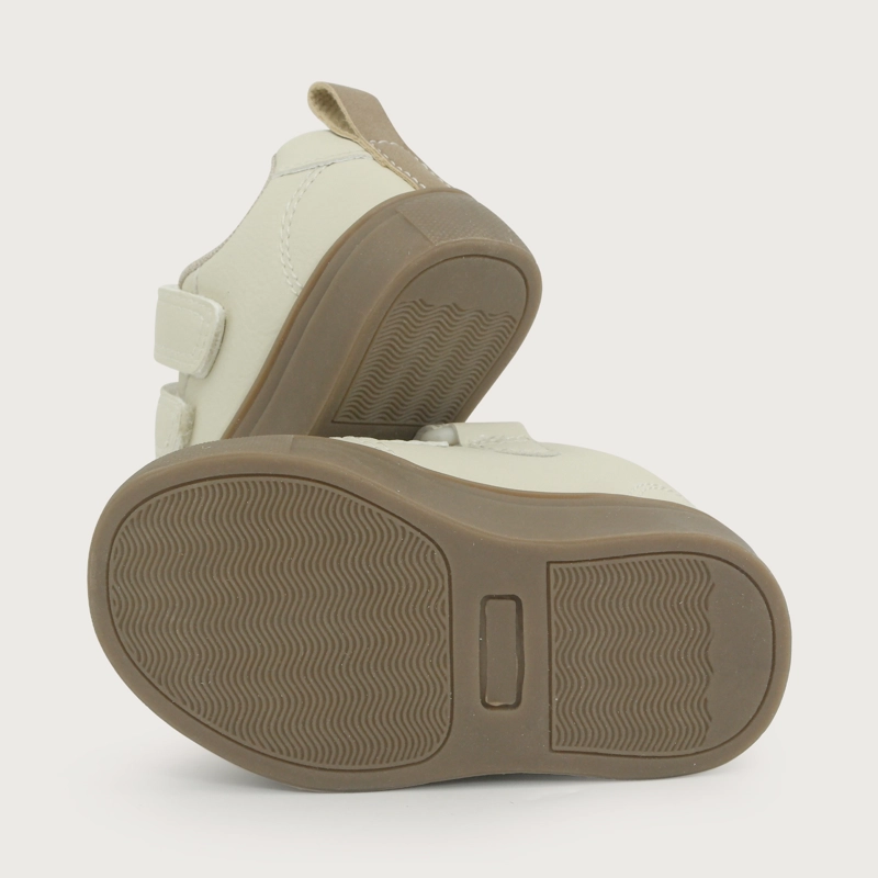 ZAPATILLA NIÑO VELCRO BEIGE - 3