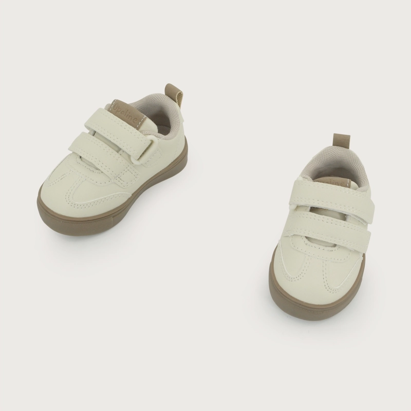ZAPATILLA NIÑO VELCRO BEIGE - 4