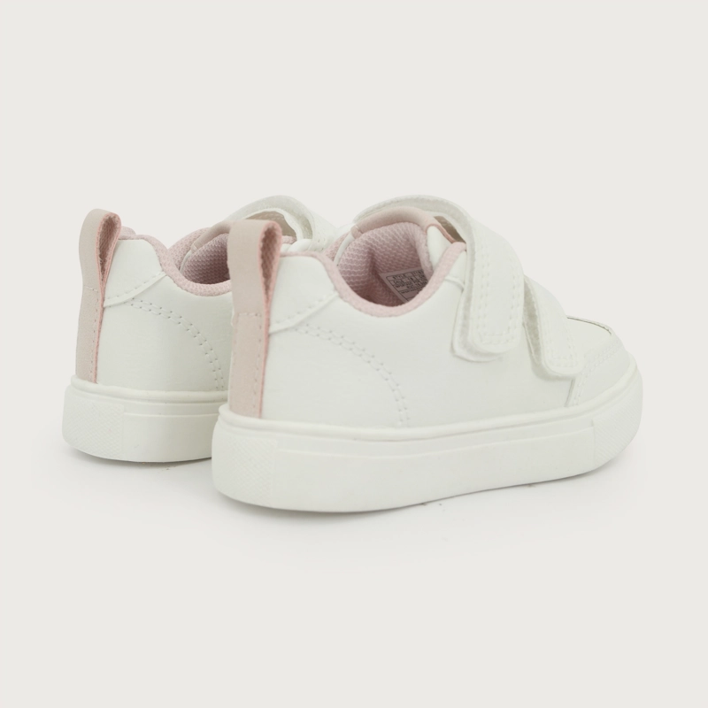ZAPATILLA PRIMEROS PASOS NIÑA VELCRO BLANCO - 4