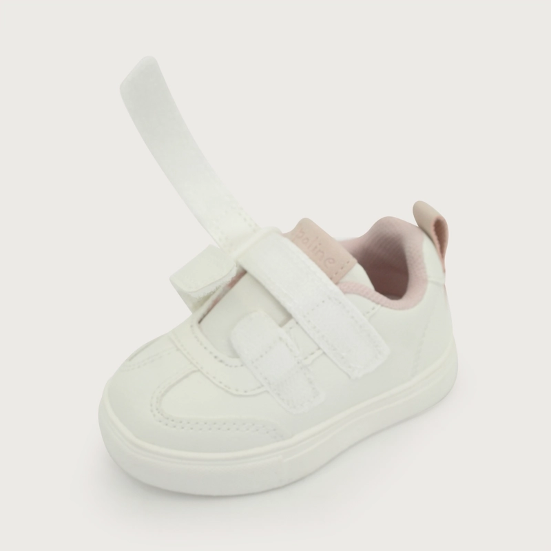 ZAPATILLA PRIMEROS PASOS NIÑA VELCRO BLANCO - 5