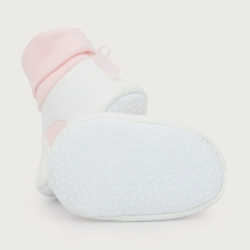 PANTUFLA ROSADA BEBE NIÑA ZORRITO - 3