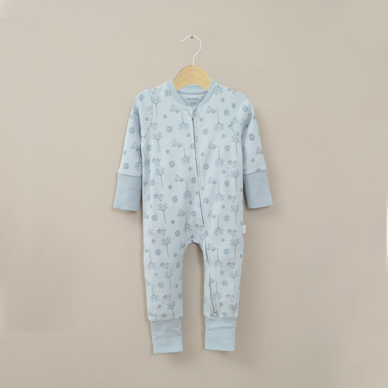 PIJAMA CELESTE DISEÑO ANIMALES INFANT NIÑO - 1