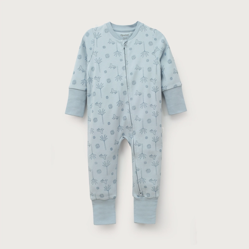 PIJAMA CELESTE DISEÑO ANIMALES INFANT NIÑO - 2