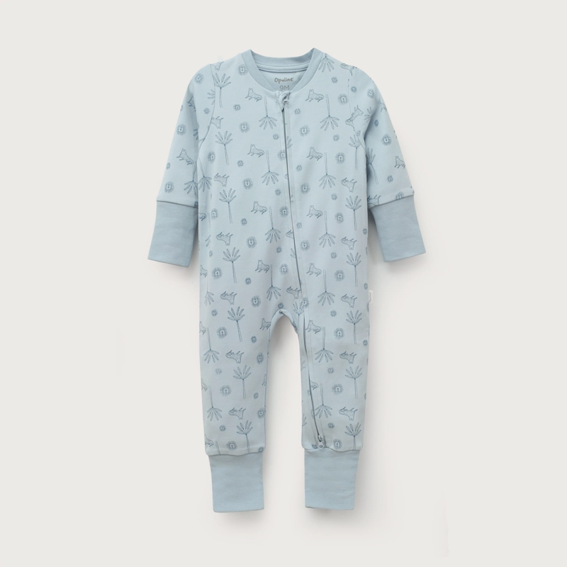 PIJAMA CELESTE DISEÑO ANIMALES INFANT NIÑO - 3