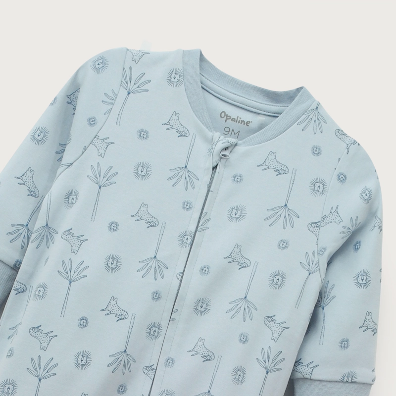 PIJAMA CELESTE DISEÑO ANIMALES INFANT NIÑO - 5