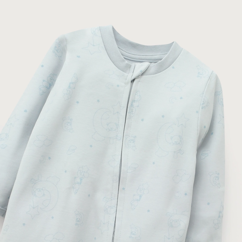 PIJAMA DISEÑO CELESTE BEBE  NIÑO - 4