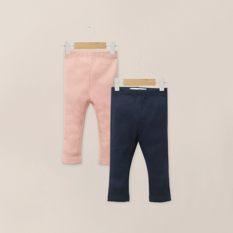 PACK 2 CALZAS ROSADO INFANT NIÑA - 1