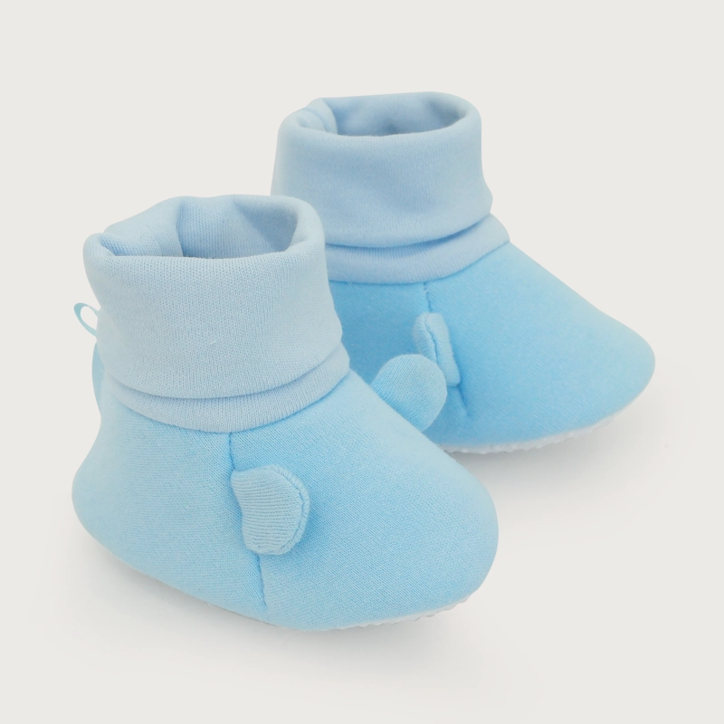 PANTUFLA CELESTE BEBE NIÑO OREJAS - 1