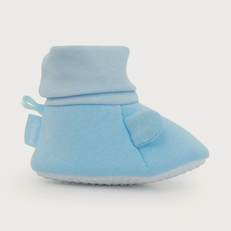 PANTUFLA CELESTE BEBE NIÑO OREJAS - 2