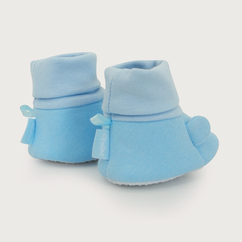 PANTUFLA CELESTE BEBE NIÑO OREJAS - 5