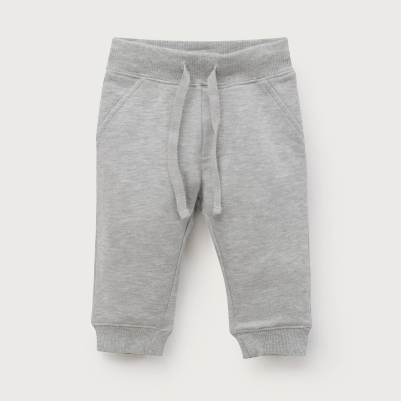 PANTALON BUZO GRIS MELANGE INFANT NIÑO - 2