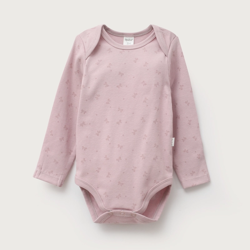 CONJUNTO BODIES + PANTALON ROSA VIEJO BEBE NIÑA - 4