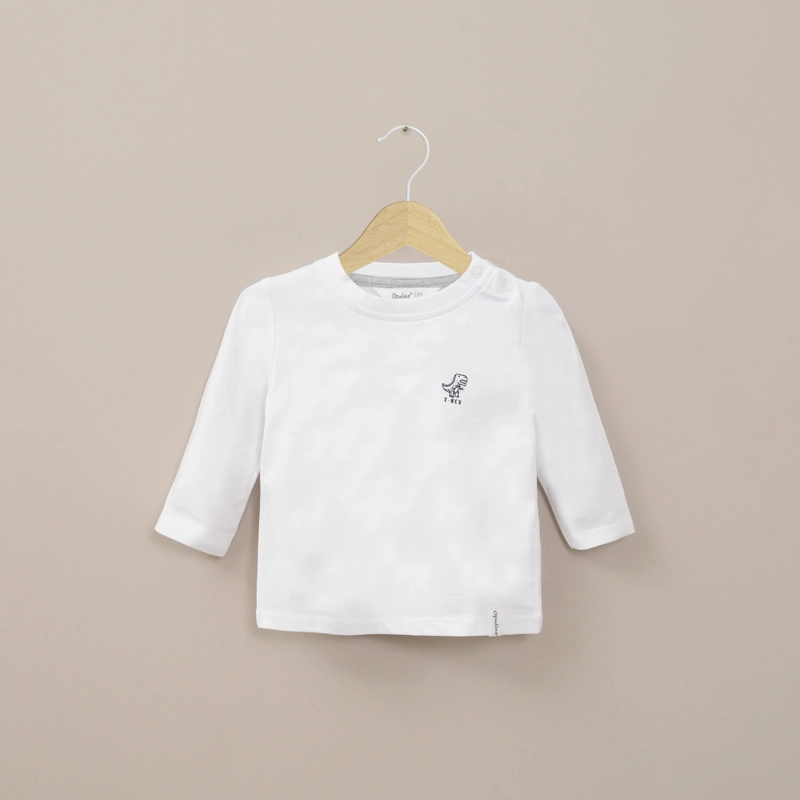 POLERA BASICA BLANCA INFANT NIÑO - 1