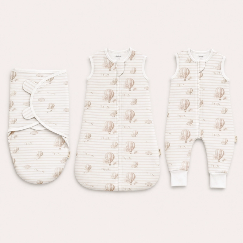 SET 3 SACOS DE DORMIR BEIGE BEBE  UNISEX TOG 1.0 - 1