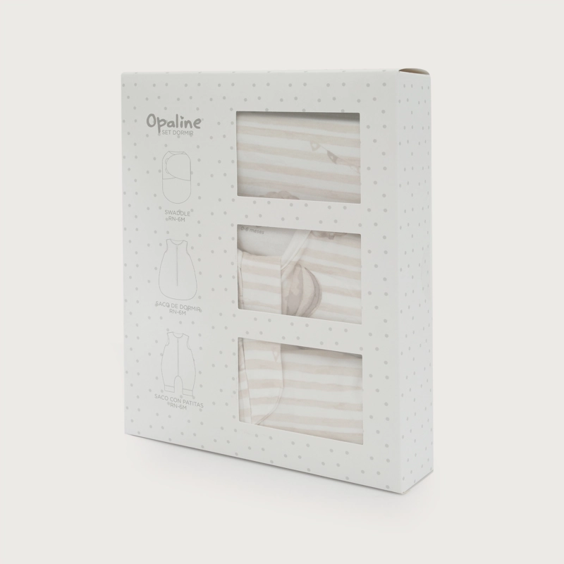 SET 3 SACOS DE DORMIR BEIGE BEBE  UNISEX TOG 1.0 - 9