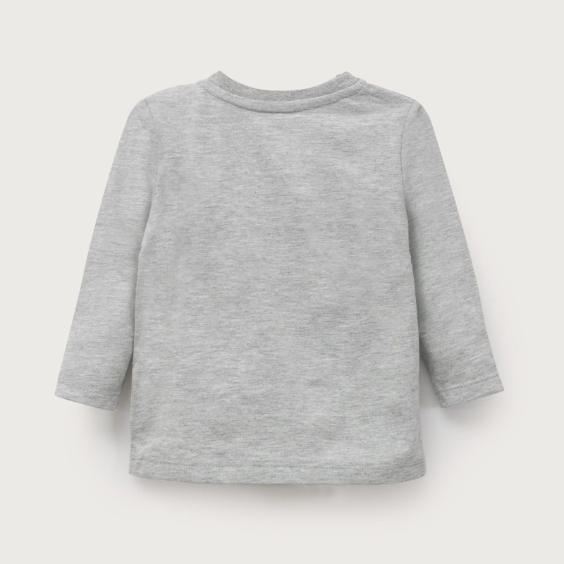 POLERA GRIS MELANGE INFANT NIÑO - 3