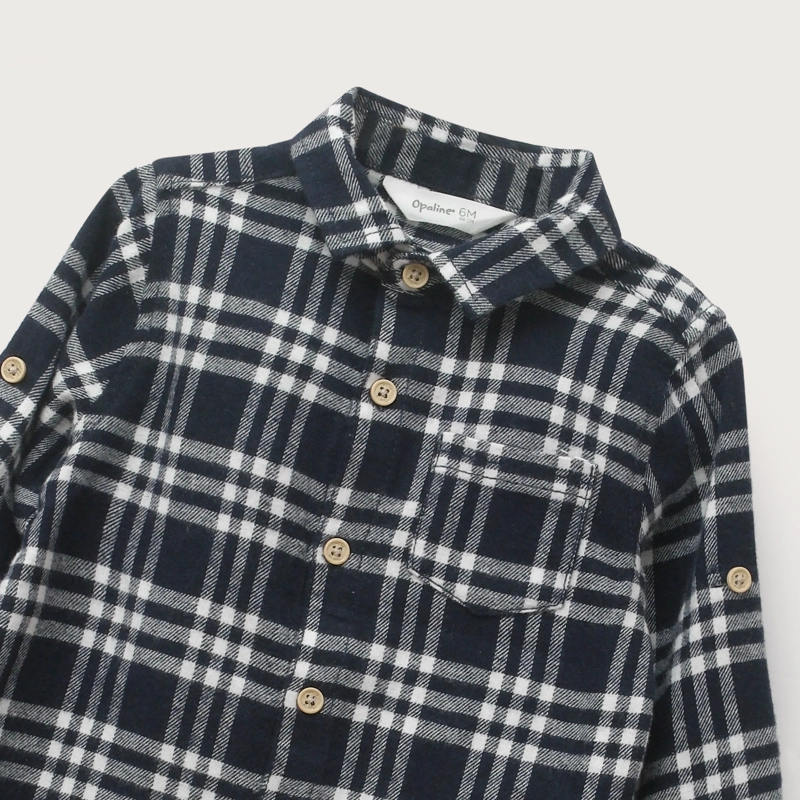 CAMISA AZUL INFANT NIÑO - 4