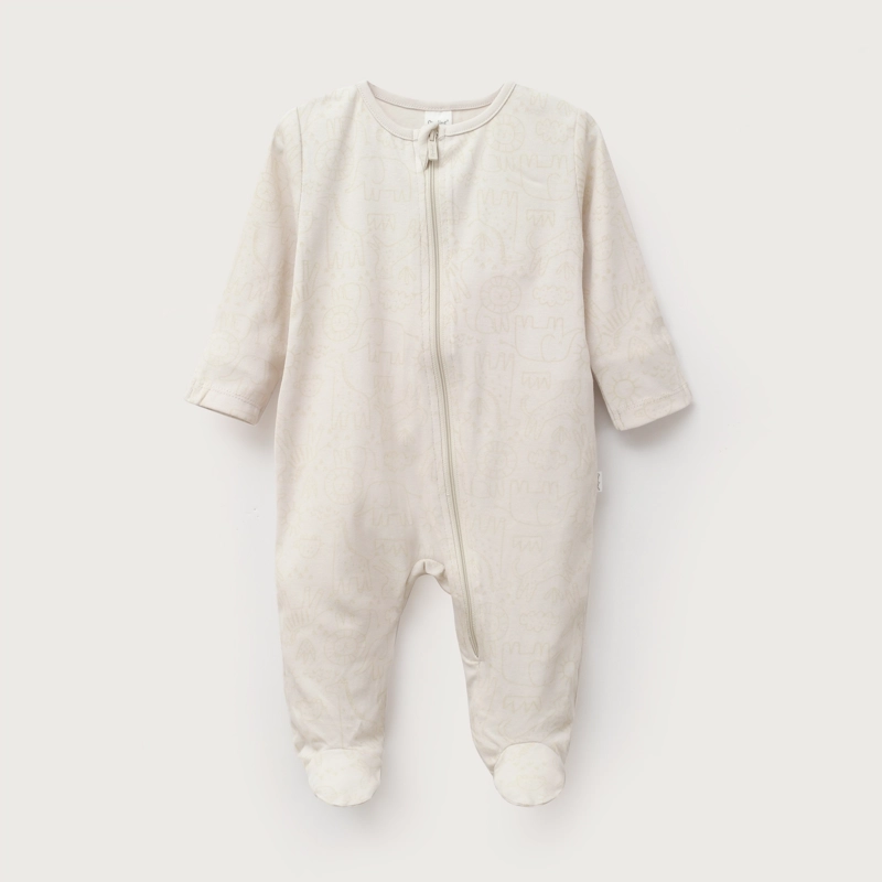 CONJUNTO 3 PIEZAS BEIGE BEBE UNISEX - 3