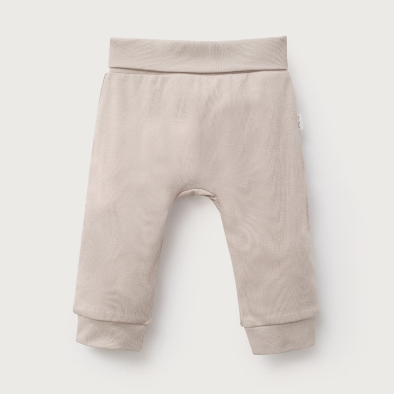 CONJUNTO BODIES + PANTALON BEIGE BEBE UNISEX - 5