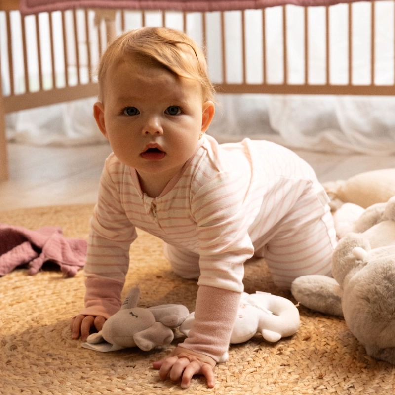 PIJAMA RAYADO BLANCO INFANT NIÑA - 2