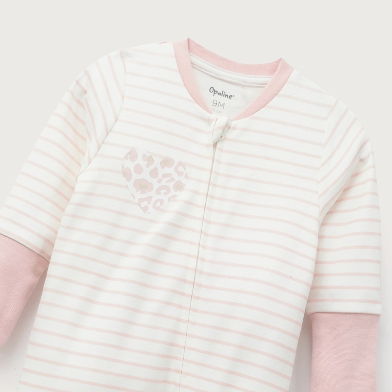 PIJAMA RAYADO BLANCO INFANT NIÑA - 4