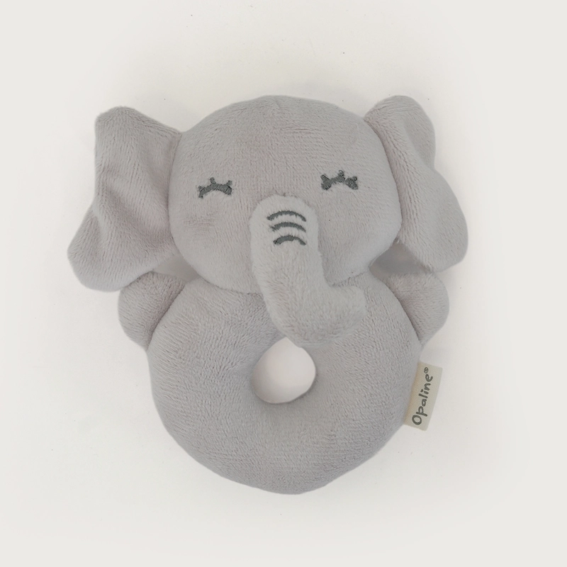 JUGUETE DE ELEFANTE SONAJERO GRIS BEBE  NIÑO - 2