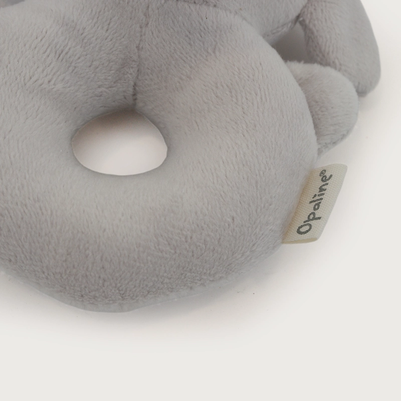 JUGUETE DE ELEFANTE SONAJERO GRIS BEBE  NIÑO - 3