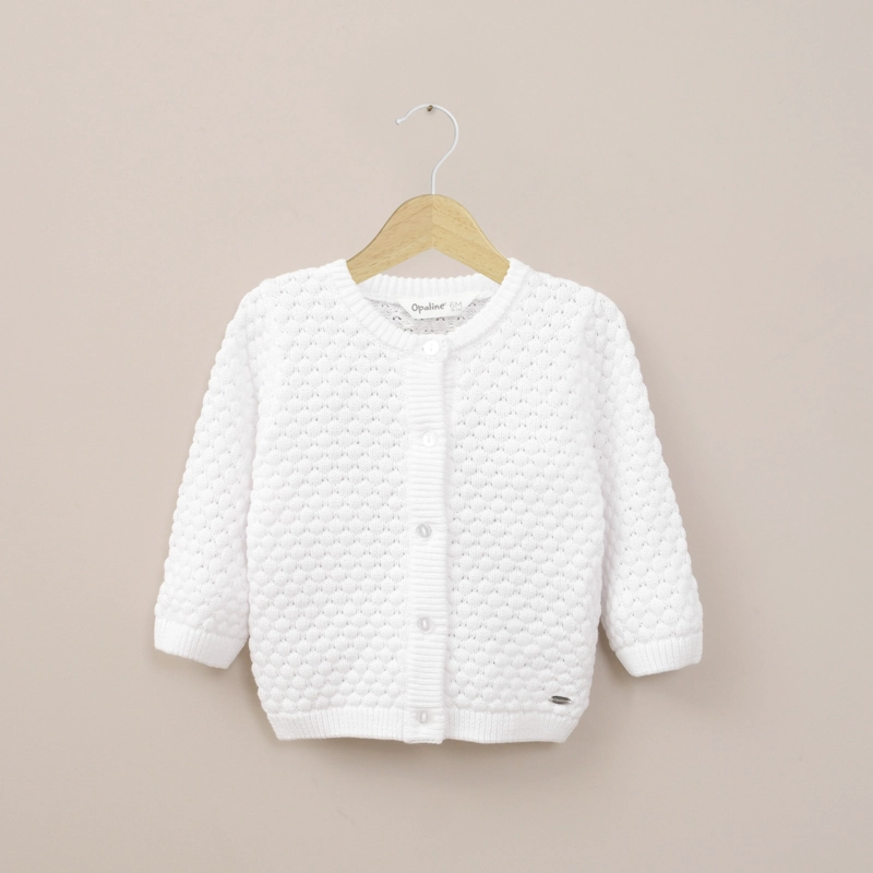 CHALECO BASICO BLANCO INFANT NIÑA - 1