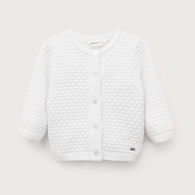 CHALECO BASICO BLANCO INFANT NIÑA - 2