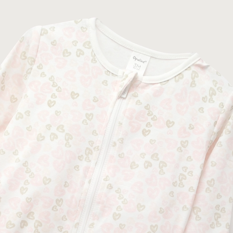 CONJUNTO 3 PIEZAS ROSADO CLARO BEBE NIÑA - 6