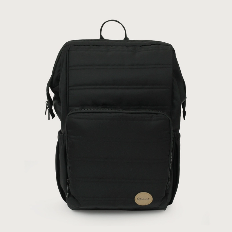 MOCHILA MATERNAL NEGRA CON MUDADOR BEBE  UNISEX - 1