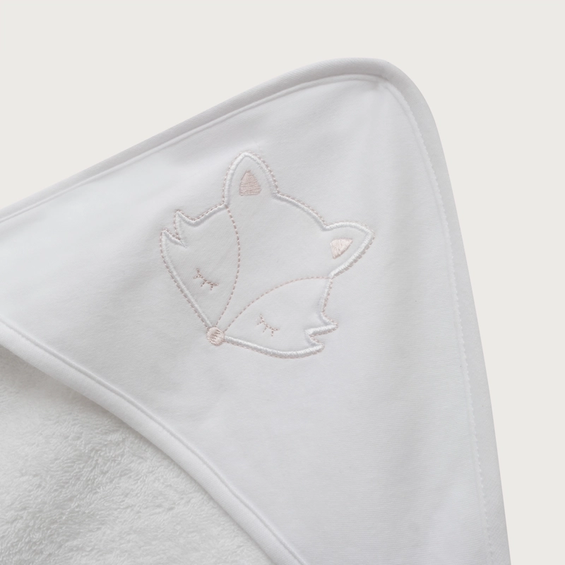 CAPA DE BAÑO CON BORDADO BEBE  NIÑA - 4