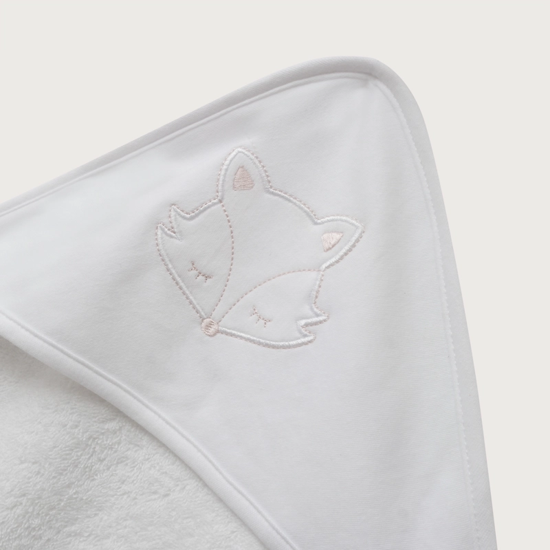 CAPA DE BAÑO CON BORDADO BEBE  NIÑA - 5