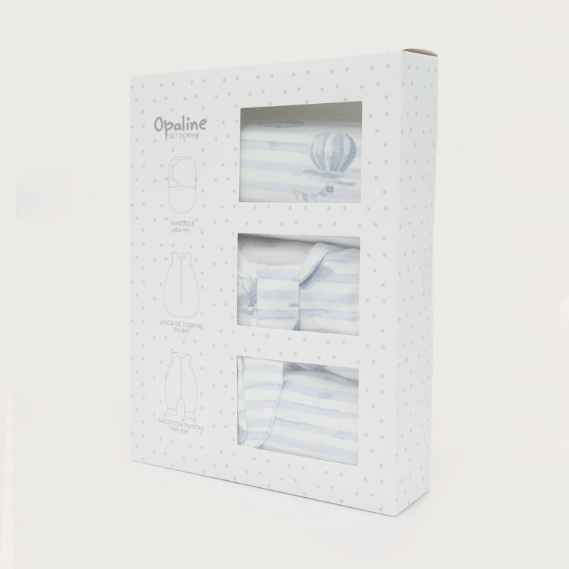 SET 3 SACOS DE DORMIR CELESTE BEBE  NIÑO TOG 1.0 - 5