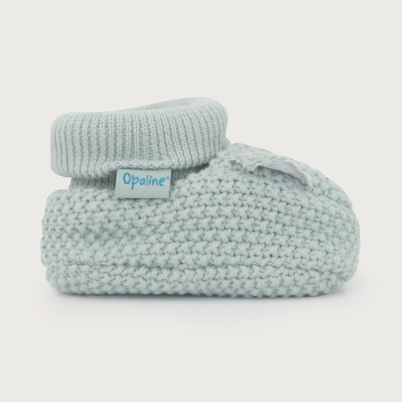 ZAPATO TEJIDO GRIS BEBE NIÑO PERRO - 2