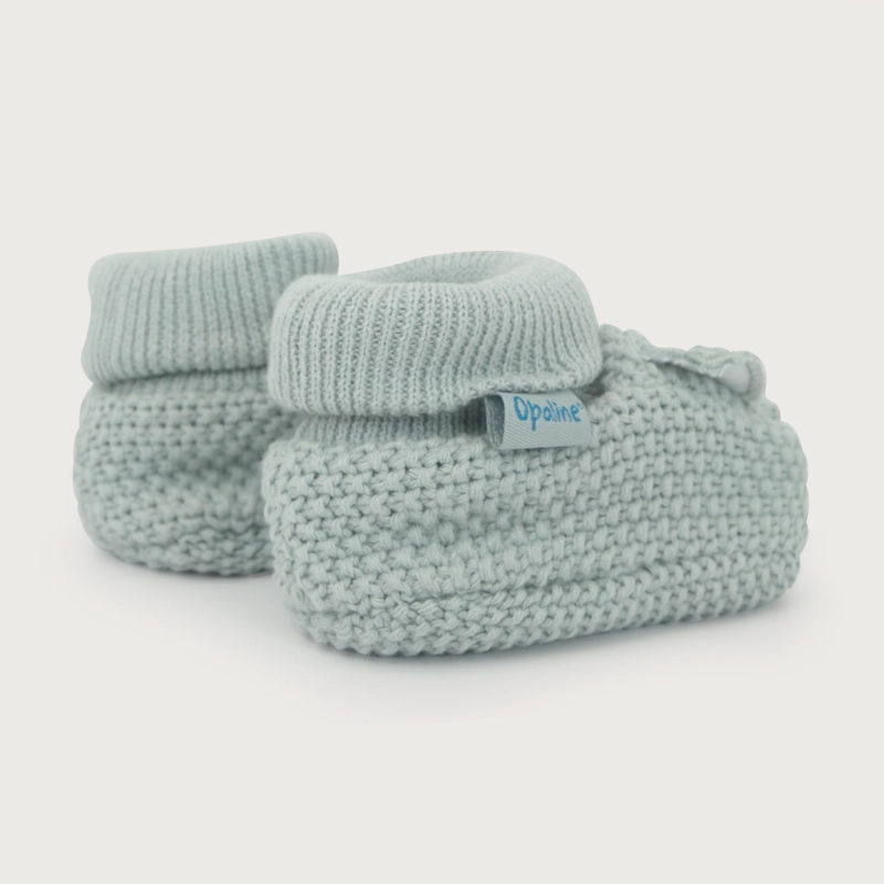 ZAPATO TEJIDO GRIS BEBE NIÑO PERRO - 5