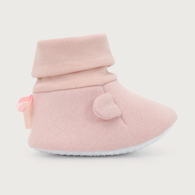 PANTUFLA ROSADA BEBE NIÑA OREJAS - 2