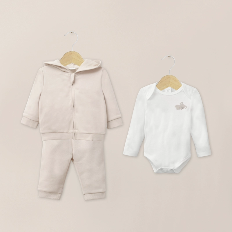 CONJUNTO CAFE BEBE NIÑO - 1