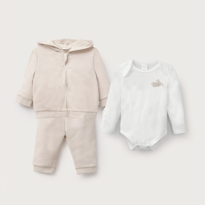 CONJUNTO CAFE BEBE NIÑO - 2