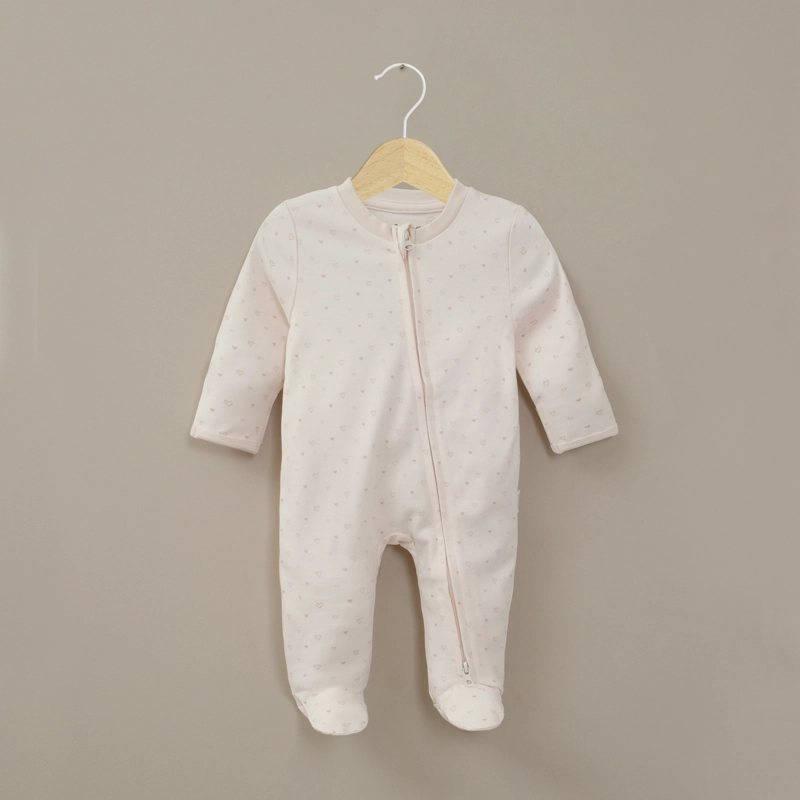 PIJAMA BEIGE BEBE  NIÑA - 1