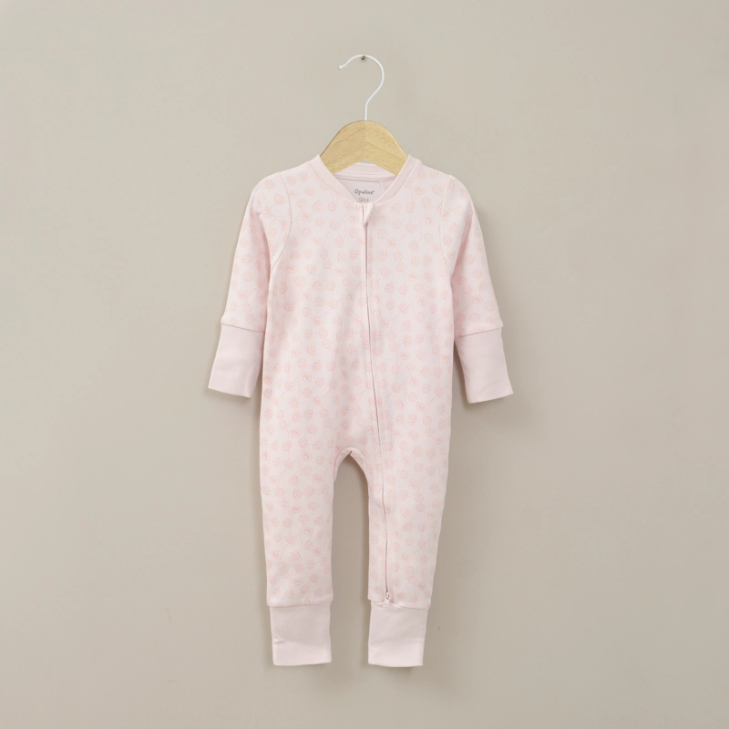 PIJAMA ROSADO DISEÑO FLOR INFANT NIÑA - 1