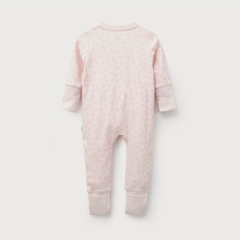 PIJAMA ROSADO DISEÑO FLOR INFANT NIÑA - 3