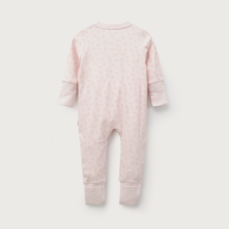 PIJAMA ROSADO DISEÑO FLOR INFANT NIÑA - 4