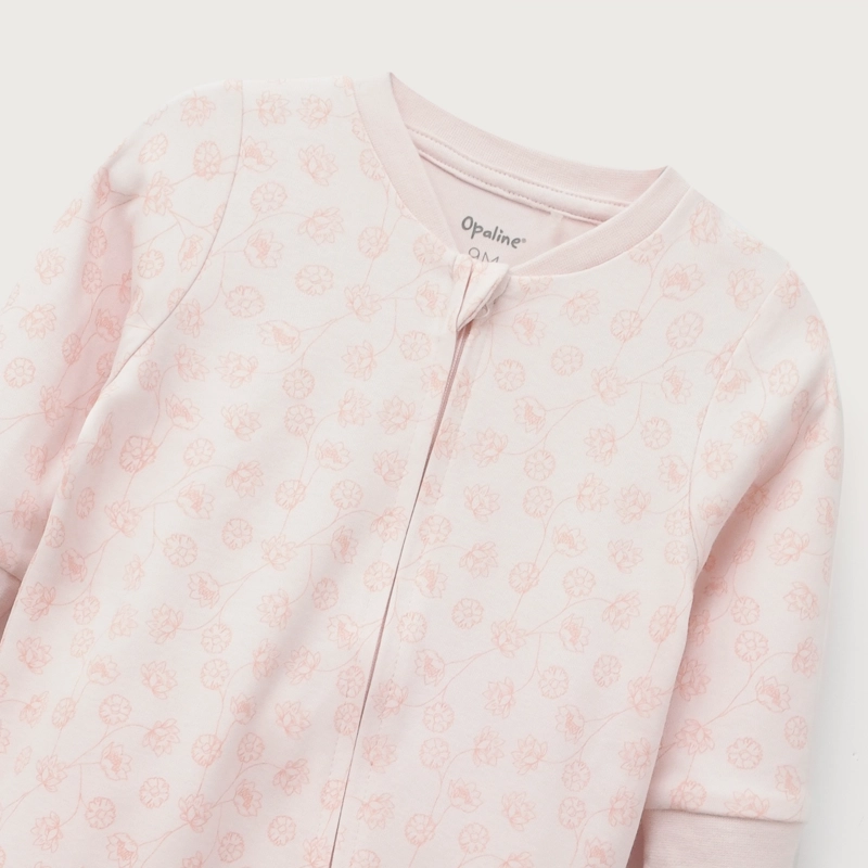 PIJAMA ROSADO DISEÑO FLOR INFANT NIÑA - 5