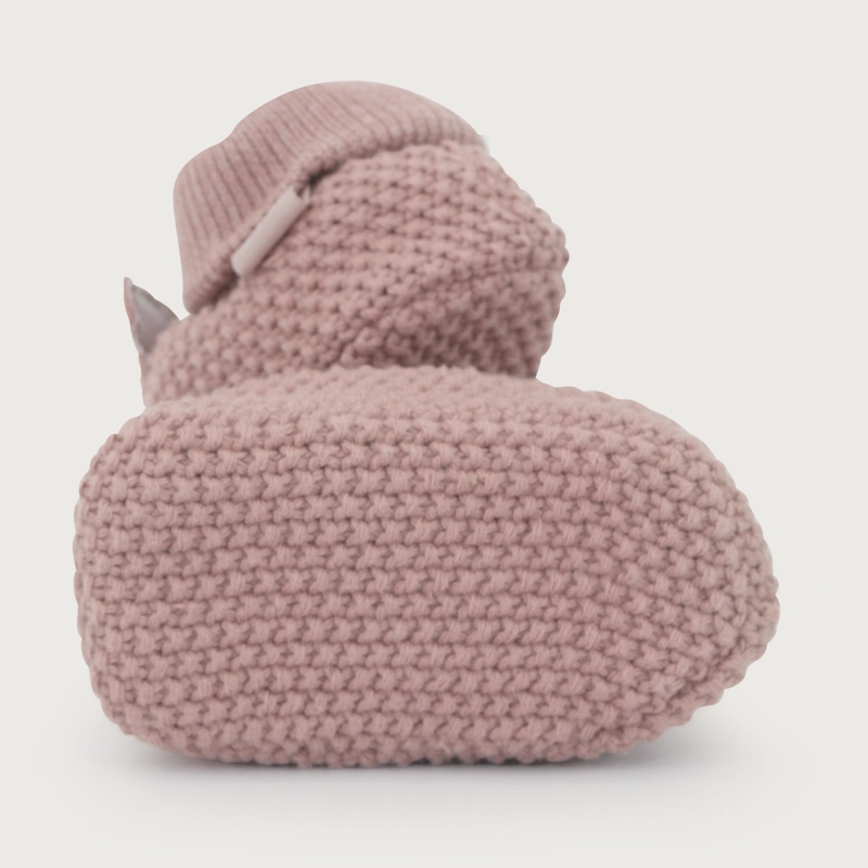 ZAPATO TEJIDO ROSADO BEBE NIÑA ZORRITO - 3