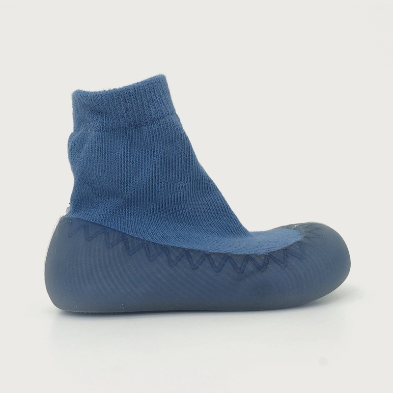 PANTUFLA ANTIDESLIZANTE AZUL NIÑO - 2