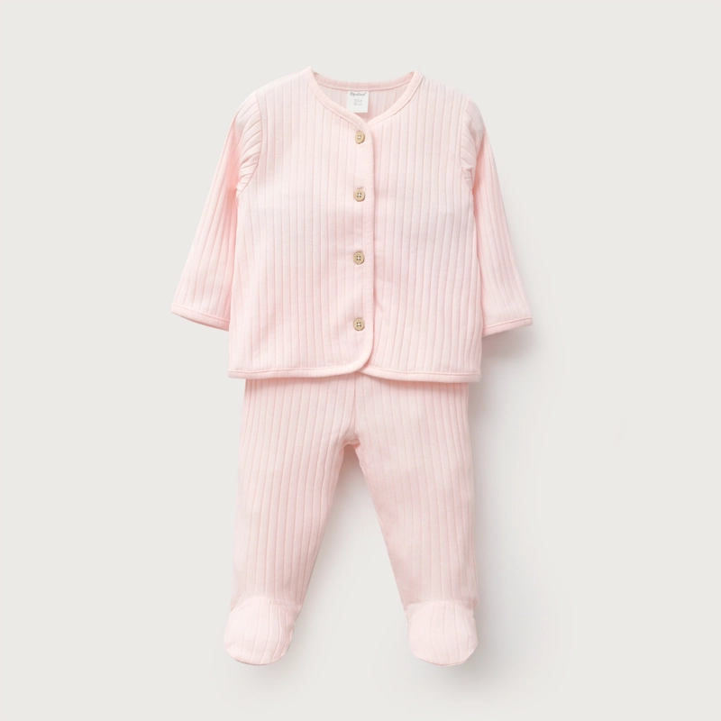 CONJUNTO CLINICA ROSADO BEBE NIÑA - 2