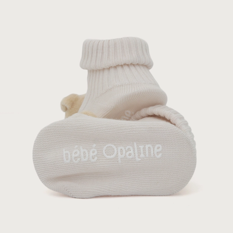 CALCETIN CASCABEL PERRO BLANCO BEBE  NIÑO - 3